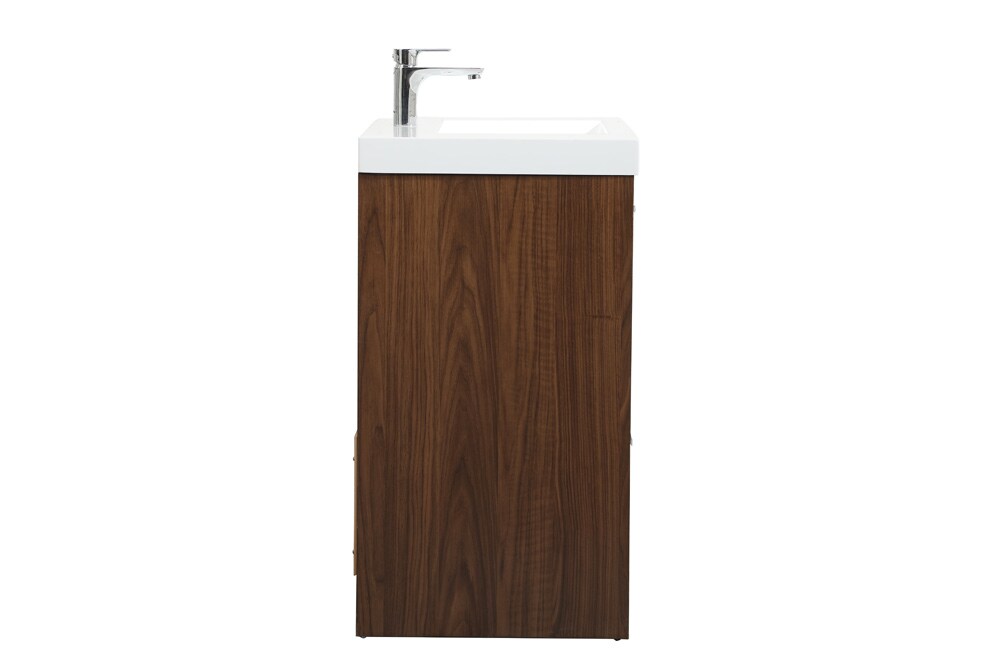 Elegant Furniture & Lighting - Wyatt 30 inch Single bathroom vanity in Walnut - VF46030MWT veiw 7