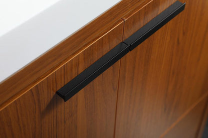 Elegant Furniture & Lighting - Wyatt 42 inch Single bathroom vanity in Teak - VF46042MTK veiw 5