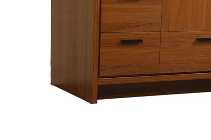 Elegant Furniture & Lighting - Wyatt 42 inch Single bathroom vanity in Teak - VF46042MTK veiw 6