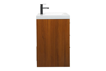 Elegant Furniture & Lighting - Wyatt 42 inch Single bathroom vanity in Teak - VF46042MTK veiw 7