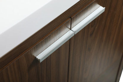 Elegant Furniture & Lighting - Wyatt 42 inch Single bathroom vanity in Walnut - VF46042MWT veiw 5