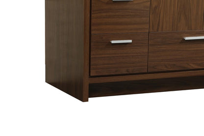 Elegant Furniture & Lighting - Wyatt 42 inch Single bathroom vanity in Walnut - VF46042MWT veiw 6