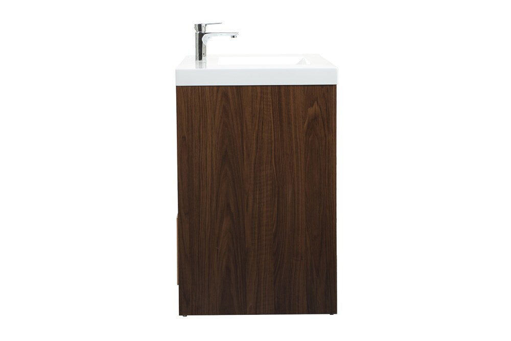 Elegant Furniture & Lighting - Wyatt 42 inch Single bathroom vanity in Walnut - VF46042MWT veiw 7