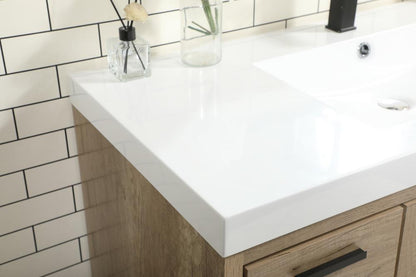 Elegant Furniture & Lighting - Wyatt 48 inch Single bathroom vanity in natural oak - VF46048NT veiw 6