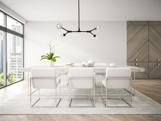 Elegant Furniture & Lighting - Zayne 4 Light Pendant in Black - 3508D30BK veiw 2