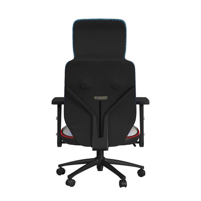 Picket House Furnishings - Salzburg Gaming Chair with LED and Speaker in Black and Khaki - 3A Packing - G-6710-8-GC3E veiw 3