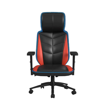 Picket House Furnishings - Salzburg Gaming Chair with LED and Speaker in Black and Red - 3A Packing - G-6710-8-GC4E veiw 2