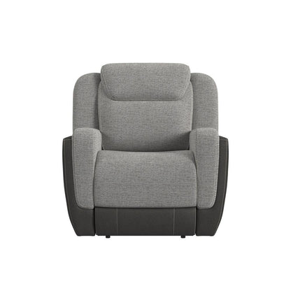 Picket House Furnishings - Viper Glider Motion Recliner in Rancho Grey - U-11550-10531-107 veiw 2