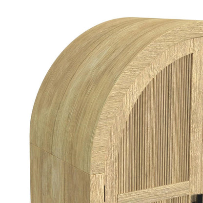 Picket House Furnishings - Woodridge Large Bookcase in Natural - A-14440-6-CBL veiw 3