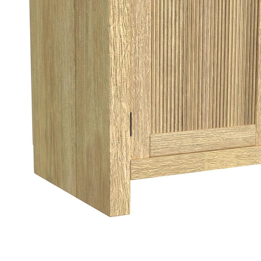 Picket House Furnishings - Woodridge Large Bookcase in Natural - A-14440-6-CBL veiw 4