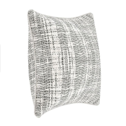 Villa by Classic Home - Baxter Woven 22in Throw Pillow, Gray - 22W - Gray, Ivory - V180014 veiw 2