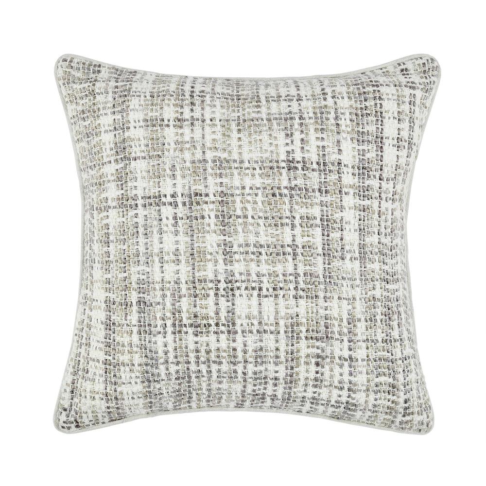 Villa by Classic Home - Baxter Woven 22in Throw Pillow, Natural - 22W - Ivory, Natural - V160280 veiw 1