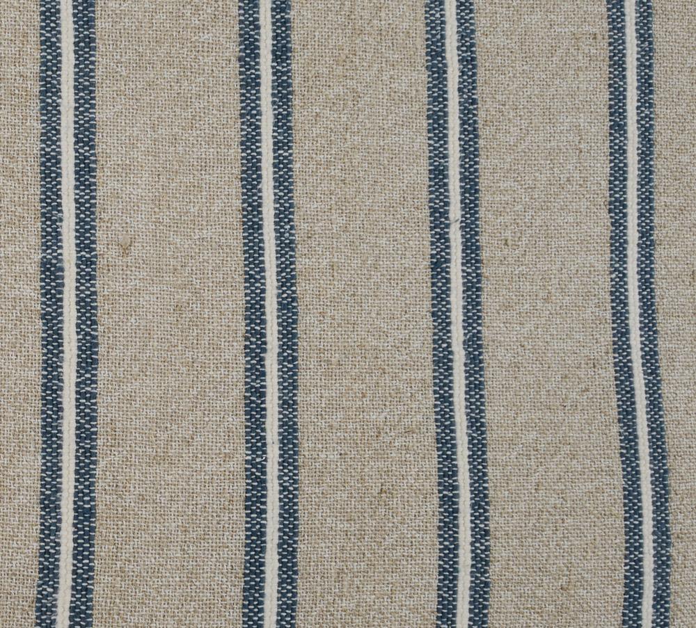 Villa by Classic Home - Demi 20in Rectangular Throw Pillow In Natural Blue  - 26W - Natural , Blue - V240034 veiw 2