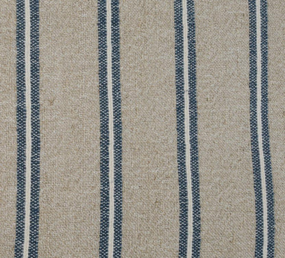 Villa by Classic Home - Demi 20in Rectangular Throw Pillow In Natural Blue  - 26W - Natural , Blue - V240034 veiw 2
