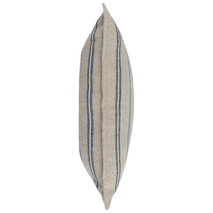 Villa by Classic Home - Demi 20in Rectangular Throw Pillow In Natural Blue  - 26W - Natural , Blue - V240034 veiw 3