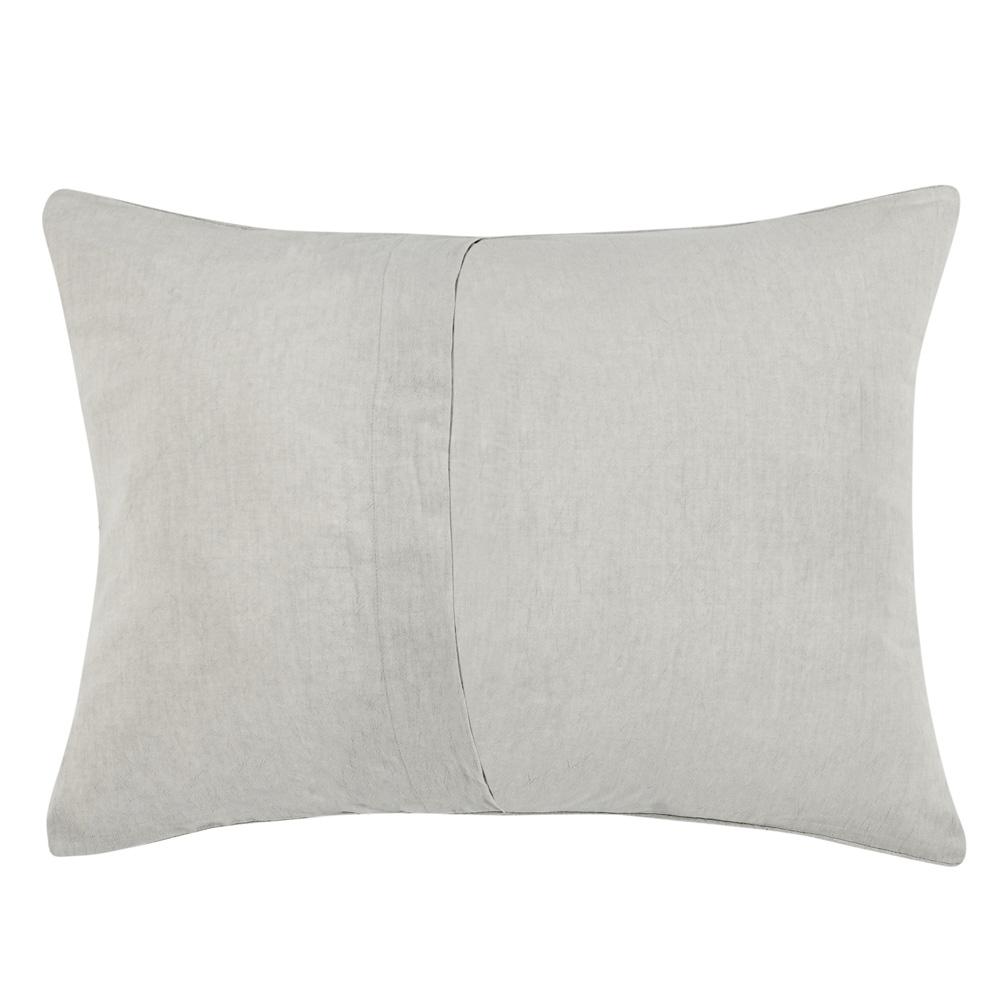 Villa by Classic Home - Camille Gray Linen Sham  - 26W - Gray - V250181 veiw 2