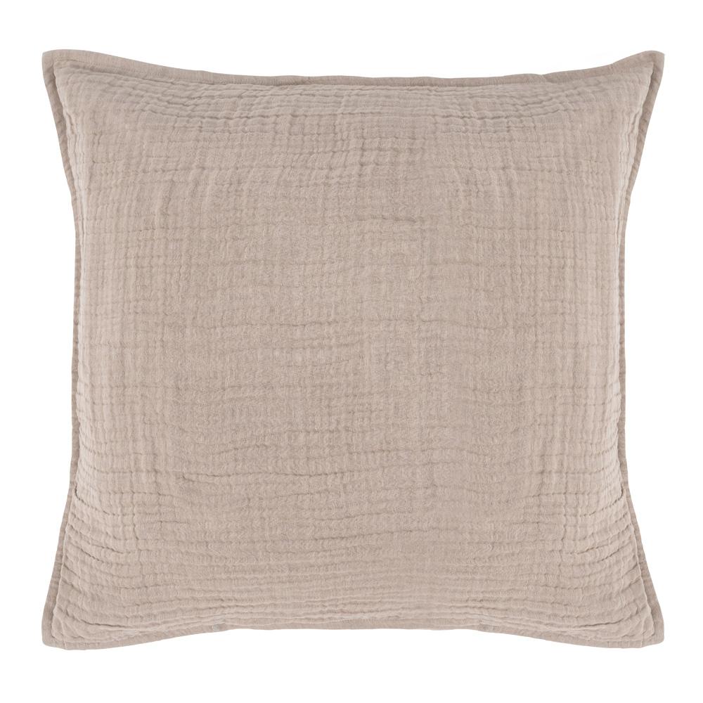 Villa by Classic Home - Camille Natural Linen Sham  - 26W - Natural - V250186 veiw 1