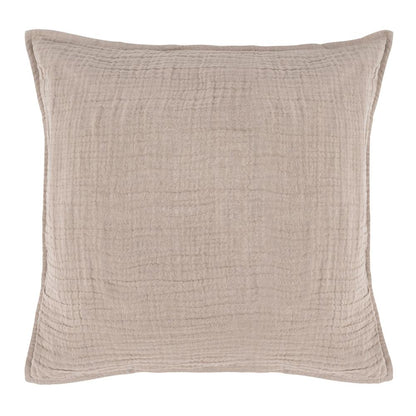 Villa by Classic Home - Camille Natural Linen Sham  - 26W - Natural - V250186 veiw 1