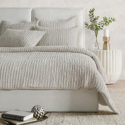 Villa by Classic Home - Claire Linen Natural Sham  - 26W - Natural - V250166 veiw 5