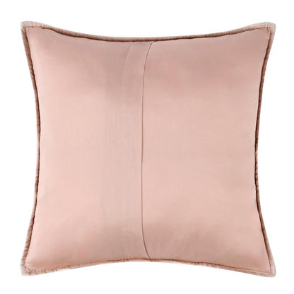 Villa by Classic Home - Dimitry 100% Rayon Velvet Bliss Pink Euro Sham  - 26W - Bliss Pink - V240110 veiw 2