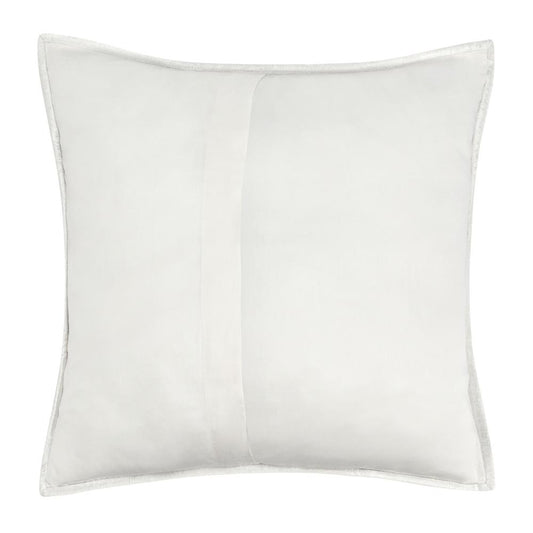 Villa by Classic Home - Dimitry 100% Rayon Velvet Ivory Euro Sham  - 26W - Ivory - V160012 veiw 2