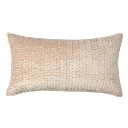 Villa by Classic Home - Dimitry 100% Rayon Velvet Nude King Sham  - 36W - Nude - V270060 veiw 1