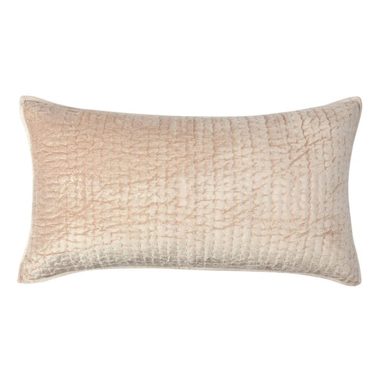Villa by Classic Home - Dimitry 100% Rayon Velvet Nude King Sham  - 36W - Nude - V270060 veiw 1