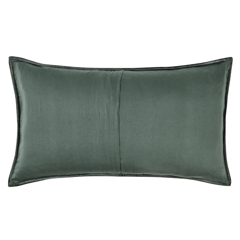 Villa by Classic Home - Dimitry 100% Rayon Velvet Bay Green King Sham  - 36W - Bay Green - V200124 veiw 2