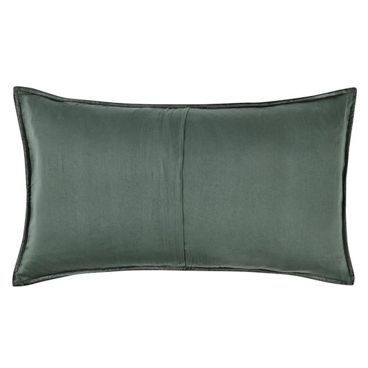 Villa by Classic Home - Dimitry 100% Rayon Velvet Bay Green King Sham  - 36W - Bay Green - V200124 veiw 2