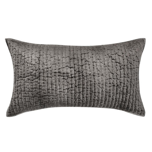 Villa by Classic Home - Dimitry 100% Rayon Velvet Desert Brown King Sham  - 36W - Desert Brown - V160033 veiw 1