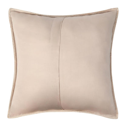 Villa by Classic Home - Dimitry 100% Rayon Velvet Nude Euro Sham  - 26W - Nude - V270061 veiw 2