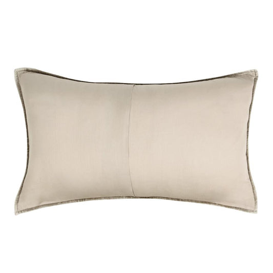 Villa by Classic Home - Dimitry 100% Rayon Velvet Pebble Beige King Sham  - 36W - Pebble Beige - V160023 veiw 2