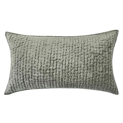 Villa by Classic Home - Dimitry 100% Rayon Velvet Sage Green Sham  - 36W - Sage Green - V250137 veiw 1