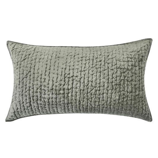 Villa by Classic Home - Dimitry 100% Rayon Velvet Sage Green Sham  - 36W - Sage Green - V250137 veiw 1