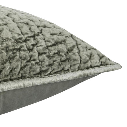 Villa by Classic Home - Dimitry 100% Rayon Velvet Sage Green Sham  - 36W - Sage Green - V250137 veiw 3