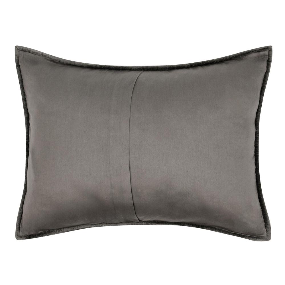 Villa by Classic Home - Dimitry 100% Rayon Velvet Desert Brown Standard Sham  - 26W - Desert Brown - V160034 veiw 2