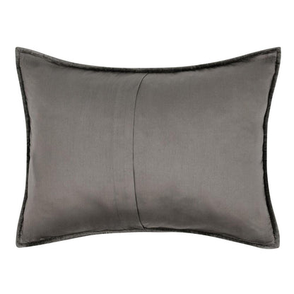 Villa by Classic Home - Dimitry 100% Rayon Velvet Desert Brown Standard Sham  - 26W - Desert Brown - V160034 veiw 2