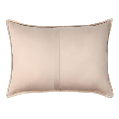 Villa by Classic Home - Dimitry 100% Rayon Velvet Nude Standard Sham  - 26W - Nude - V270062 veiw 2