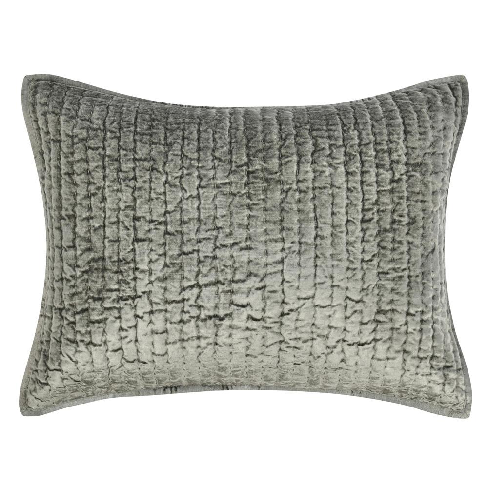 Villa by Classic Home - Dimitry 100% Rayon Velvet Sage Green Sham  - 26W - Sage Green - V250139 veiw 1