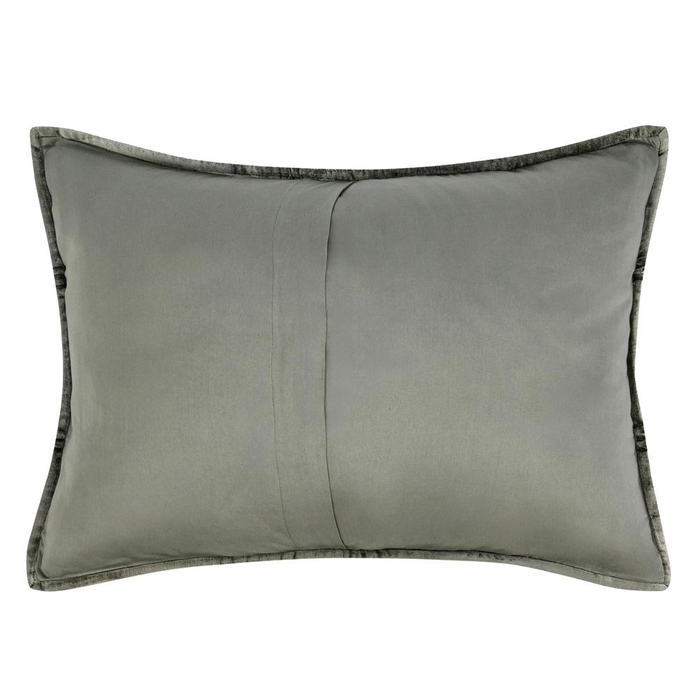Villa by Classic Home - Dimitry 100% Rayon Velvet Sage Green Sham  - 26W - Sage Green - V250139 veiw 2