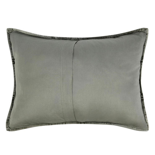 Villa by Classic Home - Dimitry 100% Rayon Velvet Sage Green Sham  - 26W - Sage Green - V250139 veiw 2