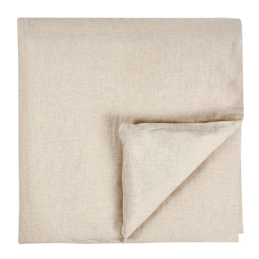 Villa by Classic Home - Jayson Linen Cashmere King Beige Duvet  - 108W - Beige - V240010 veiw 1
