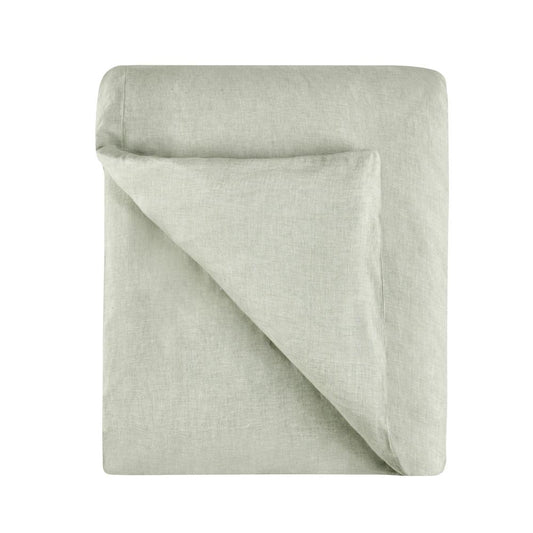 Villa by Classic Home - Jayson Linen Blend Fabric Sage King Duvet  - 108W - Sage - V290105 veiw 1