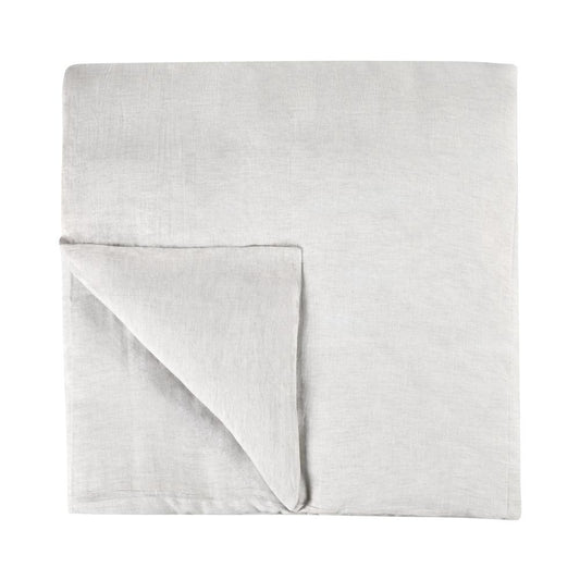 Villa by Classic Home - Jayson Linen Cashmere King White Duvet  - 108W - White - V240015 veiw 1