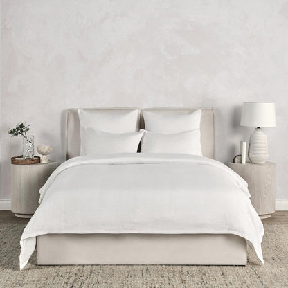 Villa by Classic Home - Jayson Linen Cashmere King White Duvet  - 108W - White - V240015 veiw 5