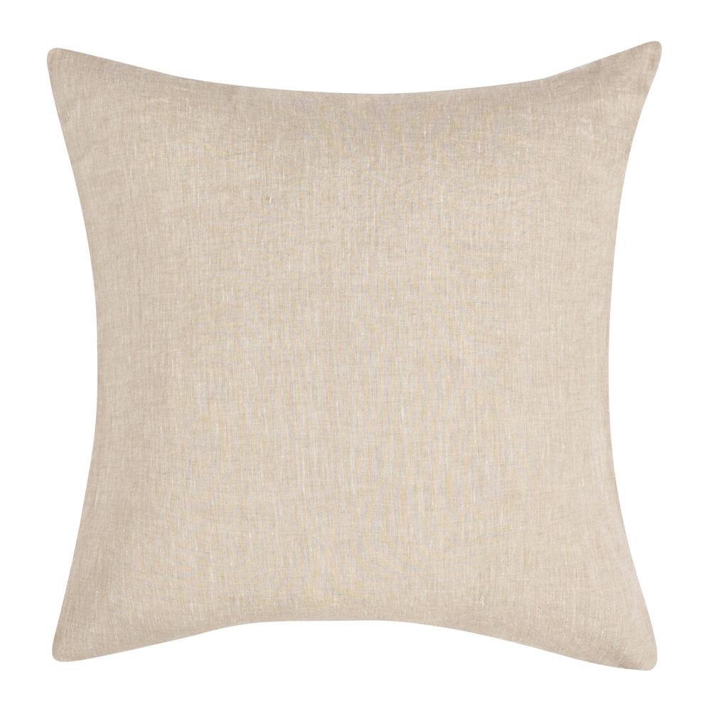 Villa by Classic Home - Jayson Linen Cashmere Euro Beige Sham  - 26W - Beige - V240012 veiw 1
