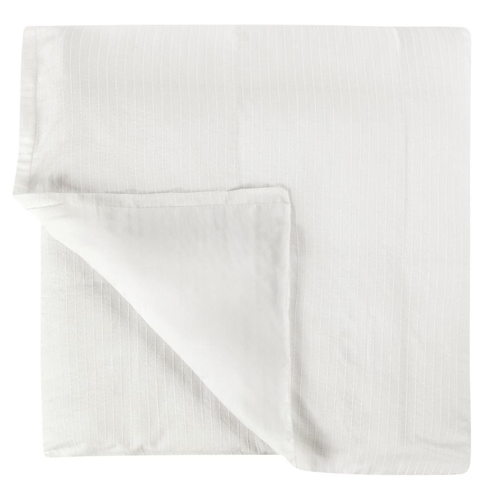 Villa by Classic Home - Karina 100% Cotton White Queen Duvet  - 92W - White - V210001 veiw 1