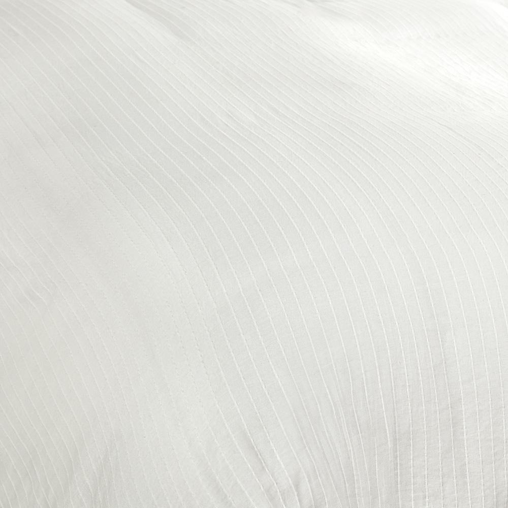 Villa by Classic Home - Karina 100% Cotton White Queen Duvet  - 92W - White - V210001 veiw 5