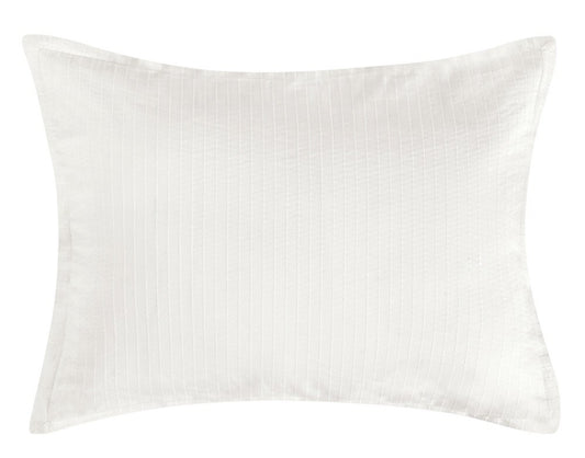 Villa by Classic Home - Karina 100% Cotton White Standard Sham  - 20W - White - V210004 veiw 1