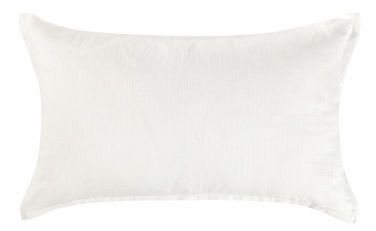 Villa by Classic Home - Karina 100% Cotton White King Sham  - 20W - White - V210003 veiw 1